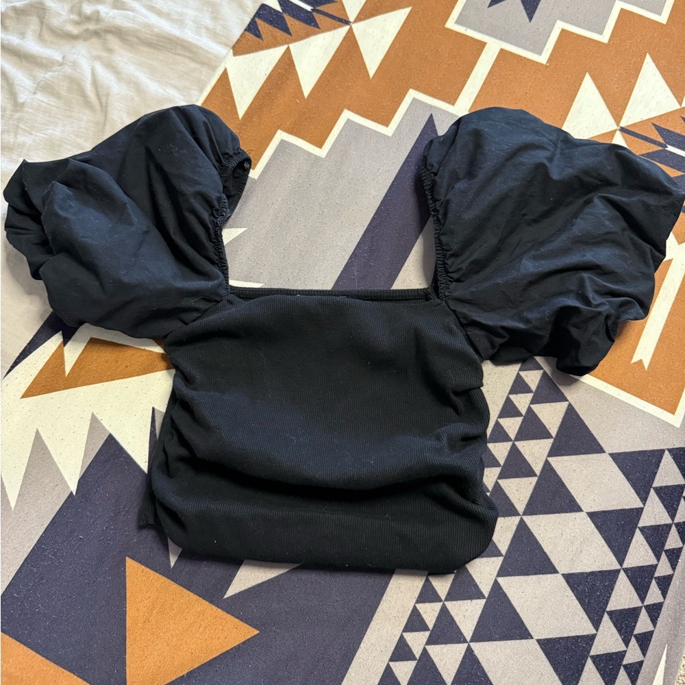 Zara Puff Sleeve Top